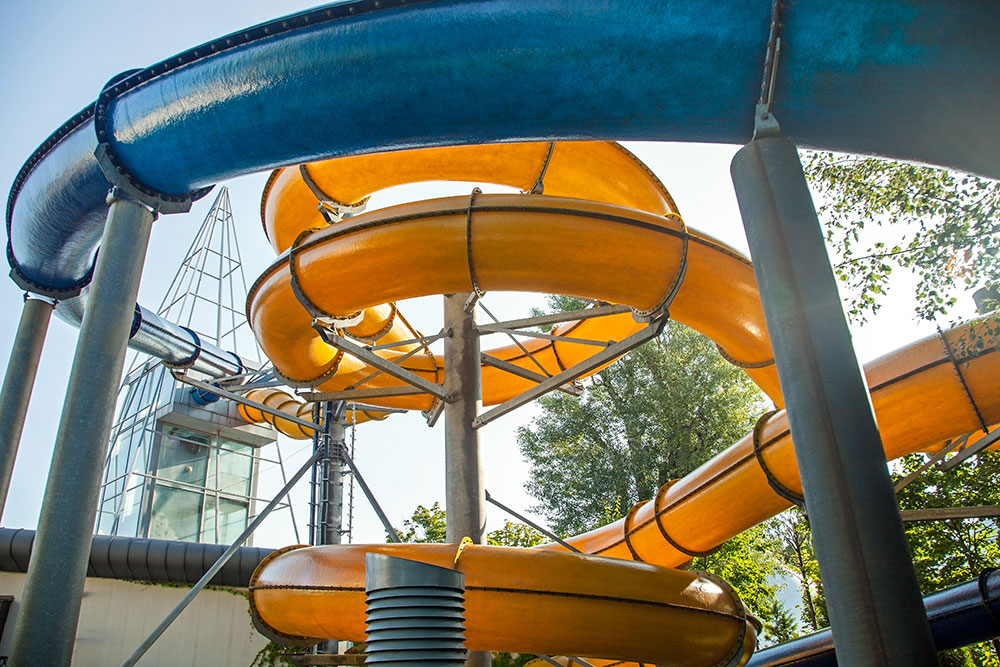 Turbo - water slide at Aquapark Sopot