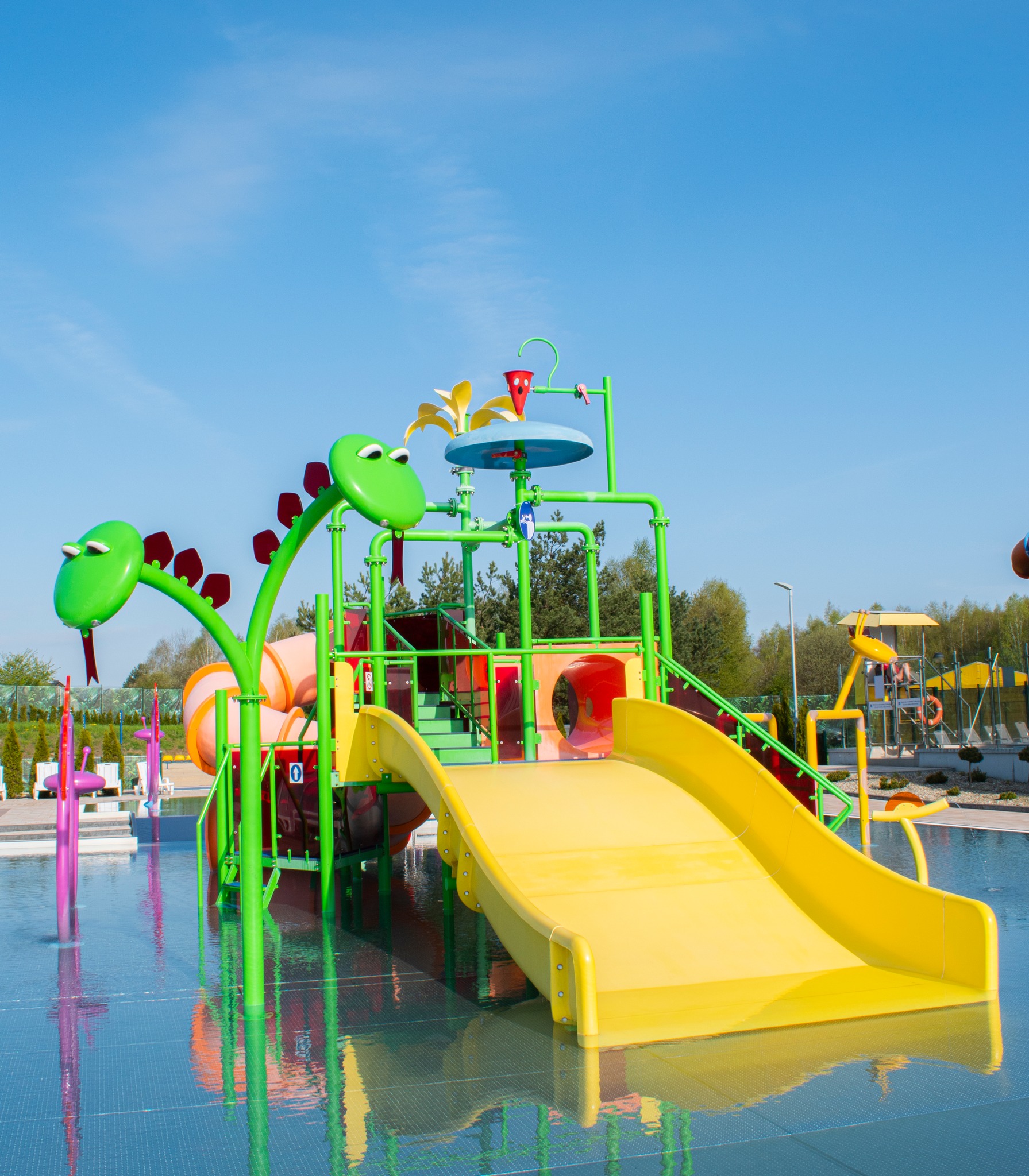 Water Playground - activity zone at Aquapark Tarnowskie Góry