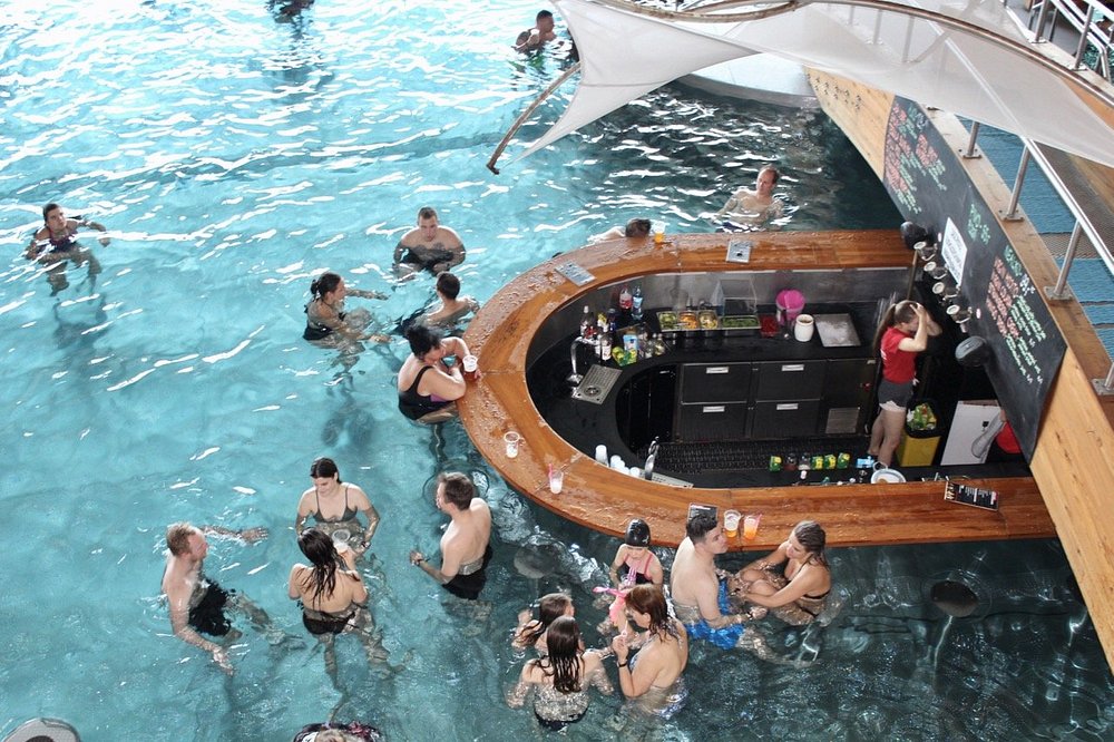 Riviera Pool - swimming pool at Aqualand Moravia