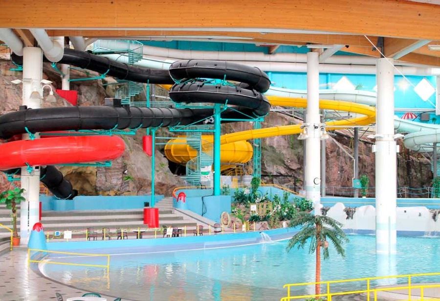 Black Hole - water slide at Serena Waterpark