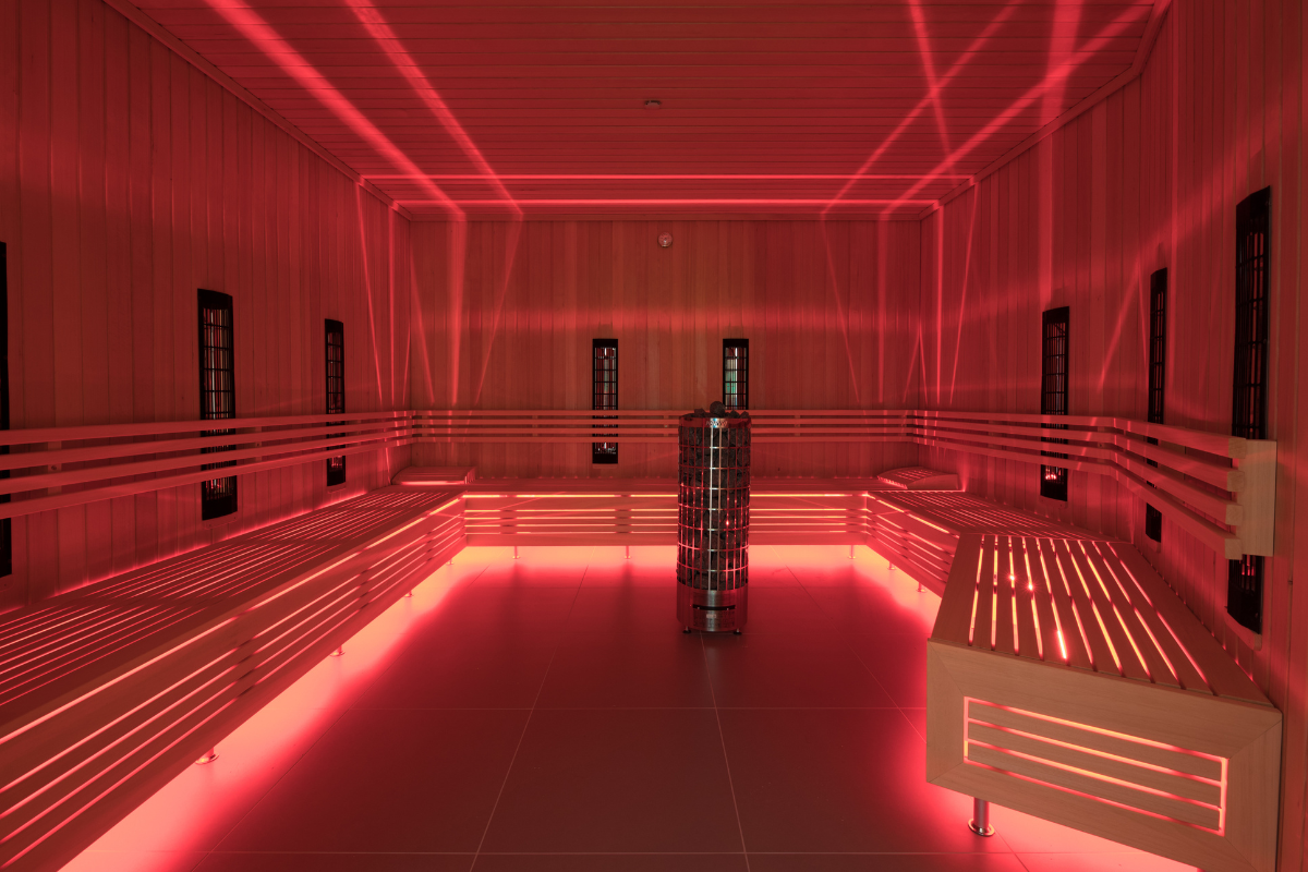 Infrared - wellness area at Aquapark Trzy Fale