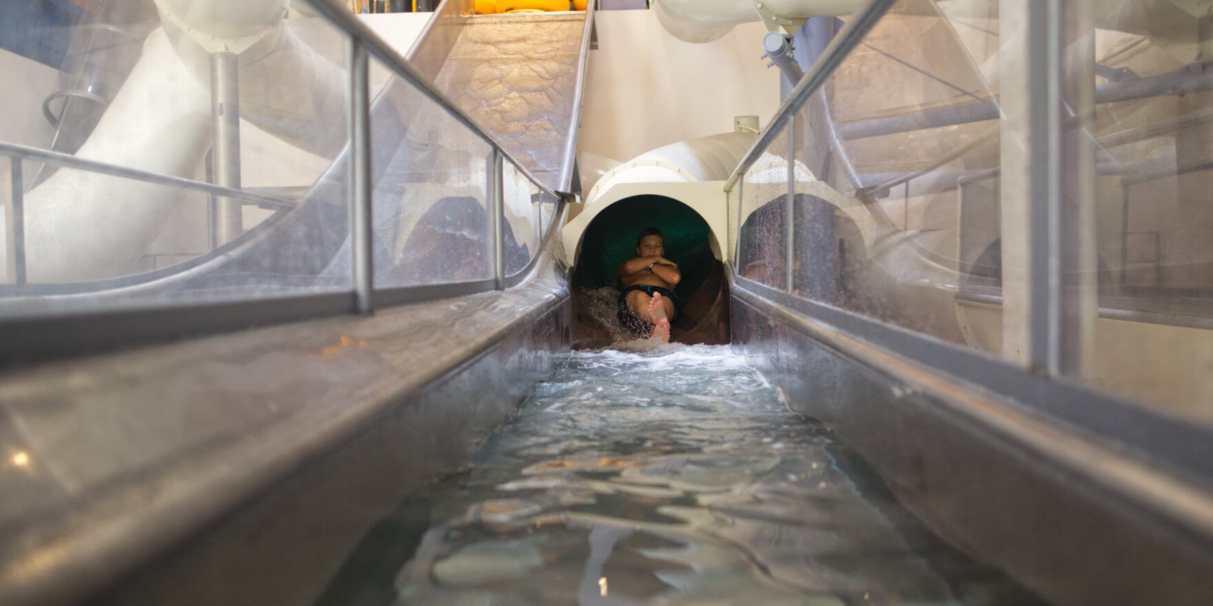 Saturn  - water slide at Therme Bucharest