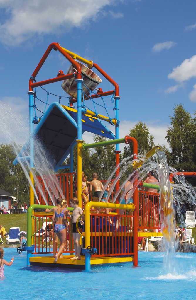 Water Play - activity zone at Visulahti Dinosauria 