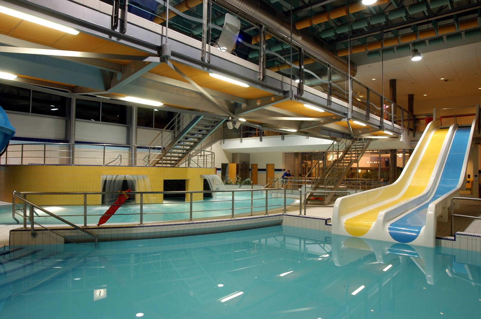 Two-Lane Slide - water slide at Aquapark Kladno