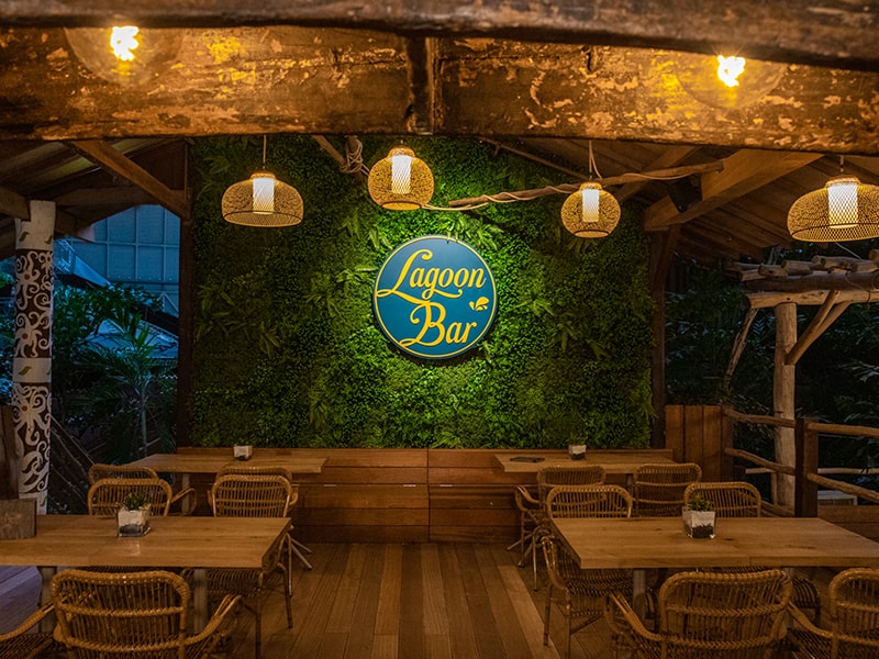 Lagoon Bar - restaurant (bistro) at Tropical Islands