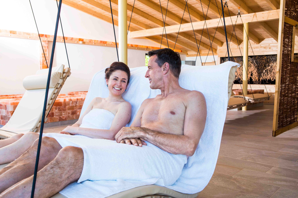 Saunas - wellness area at Kristall Palm Beach