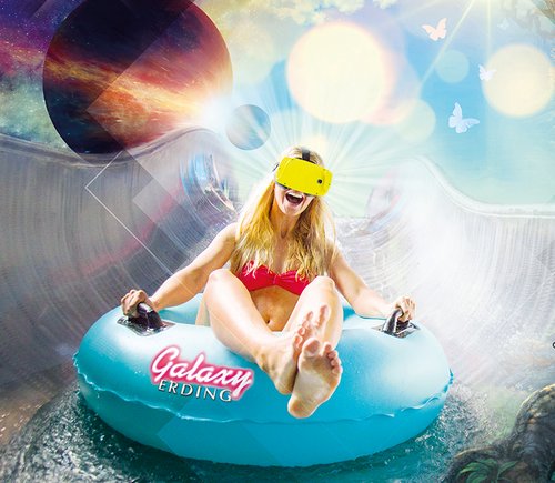 VR-Slide - water slide at Therme Erding