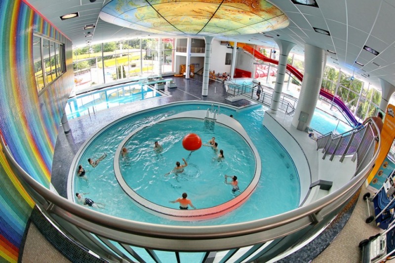 Wild River - swimming pool at Aquacentrum Pardubice 