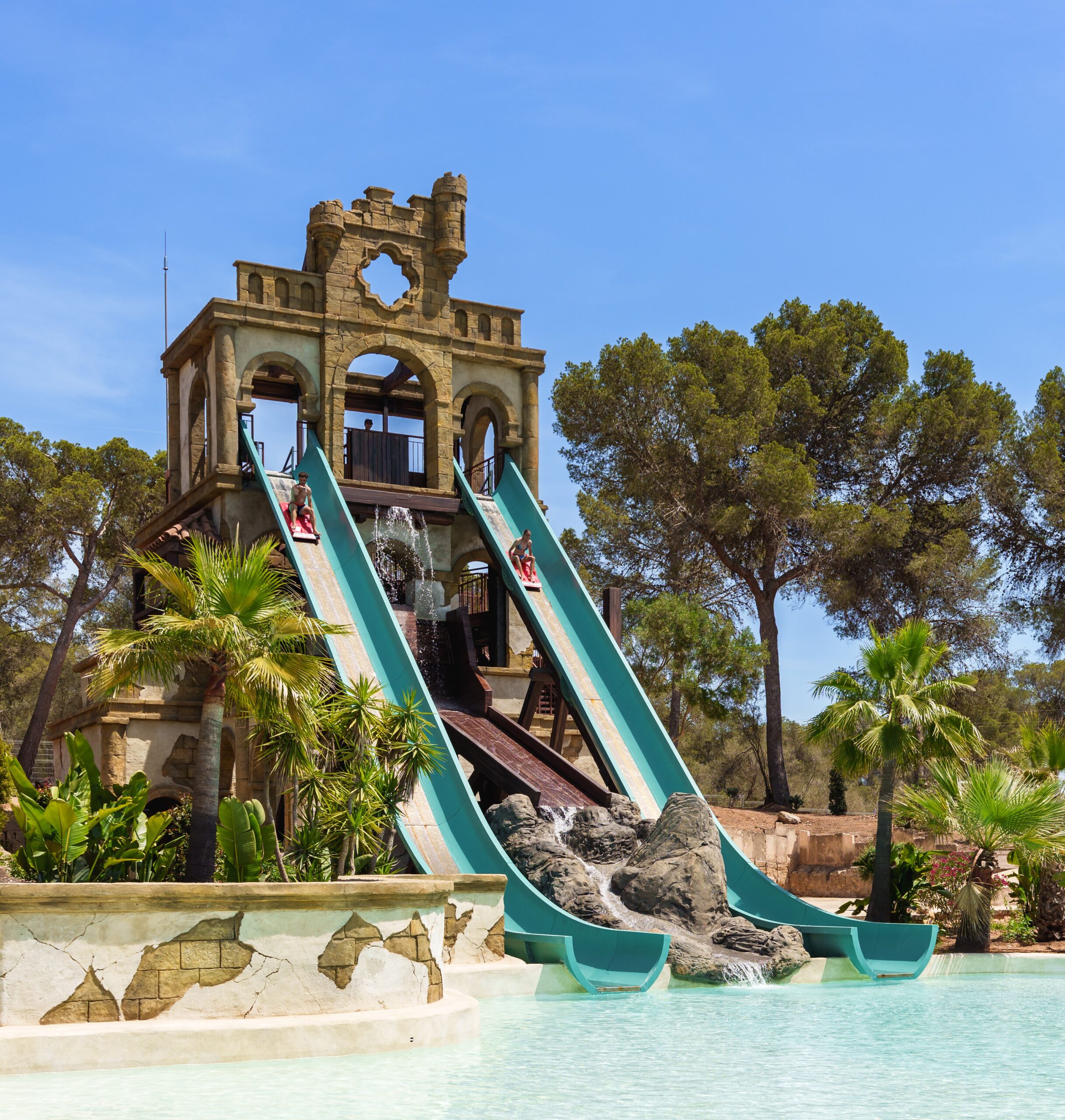 Banzai - water slide at Aqualand El Arenal