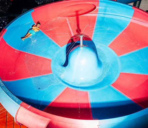 Space Bowl - water slide at Therme Erding