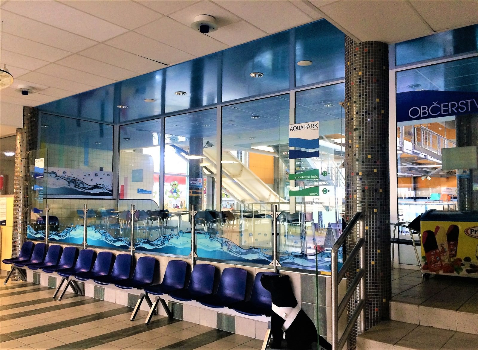 Refreshment - restaurant (bistro) at Aquapark Kladno