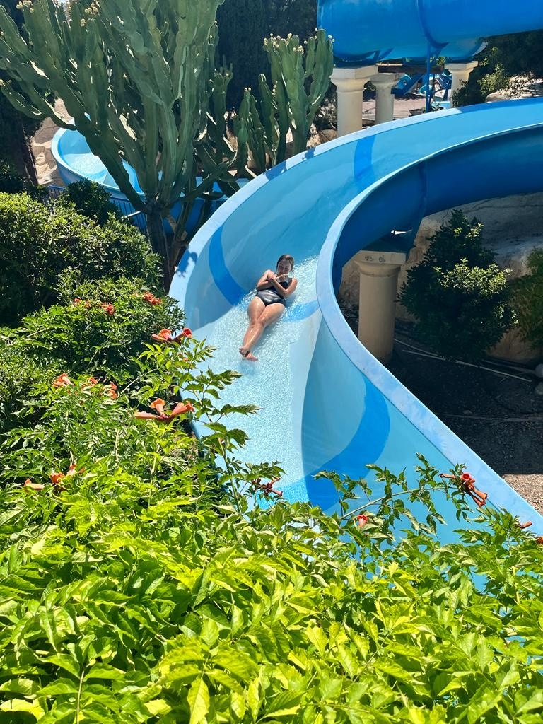 Twister - water slide at Paphos Aphrodite Waterpark