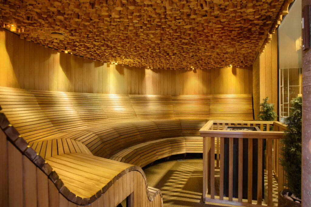 Sauna Centre - wellness area at Aqua Spa&Hotel