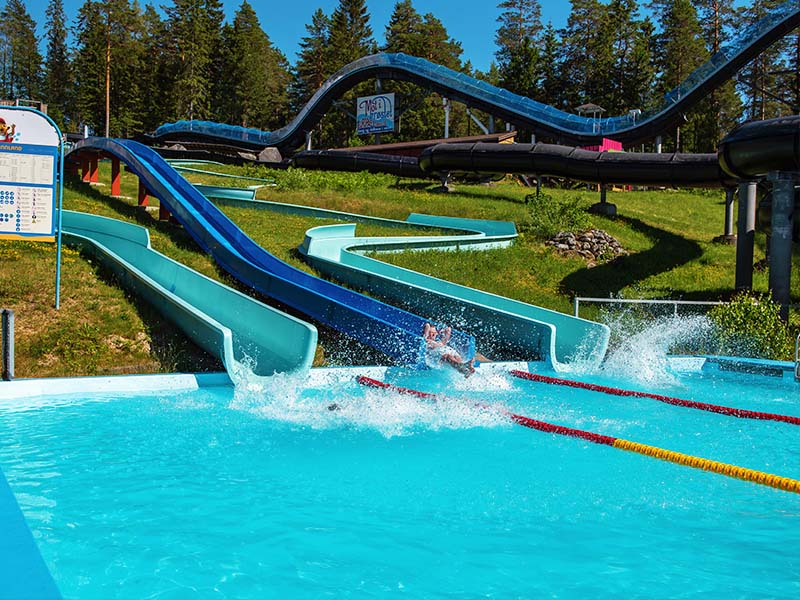 Sikk-Sakk - water slide at Bø Sommerland
