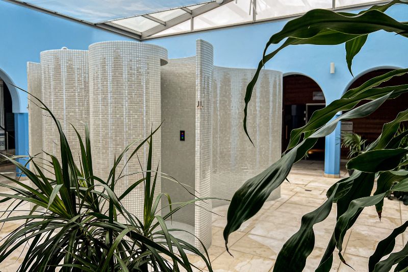 Atrium - wellness area at Aquapark Wrocław