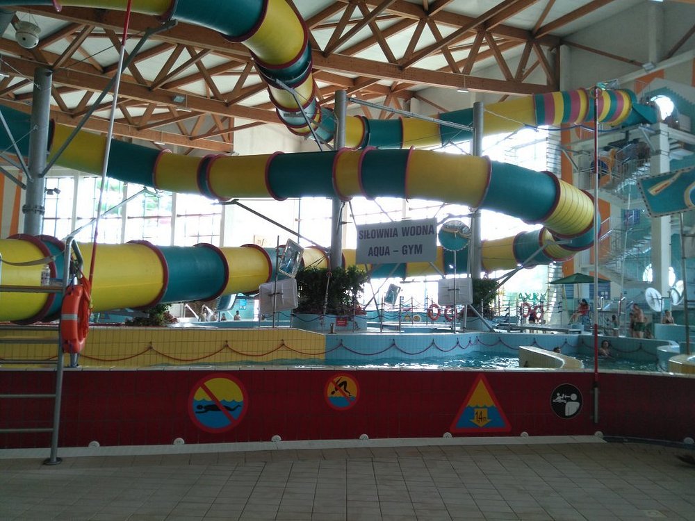 Mamba - water slide at Aquapark Kraków