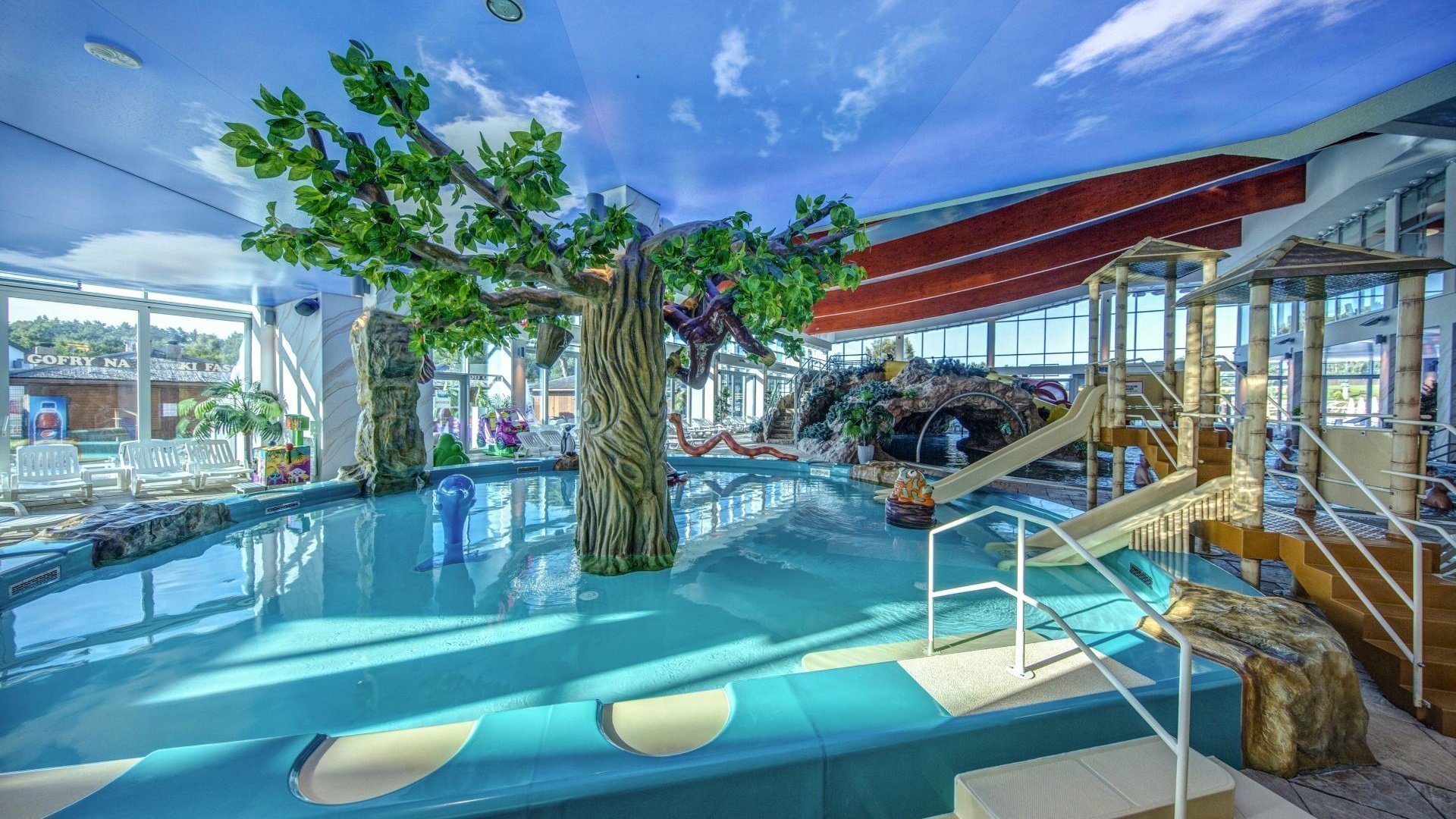 Children"s Slides - water slide at Panorama Morska Jarosławiec