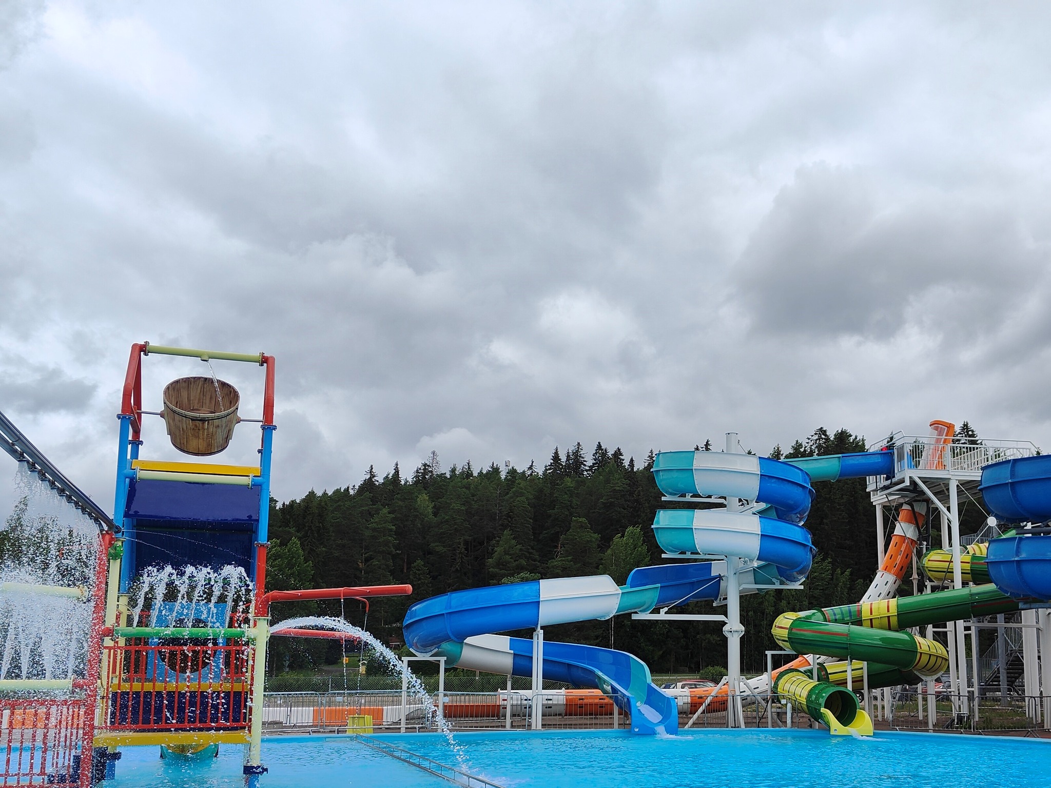 Waterplay-Tower - activity zone at Puuhamaa
