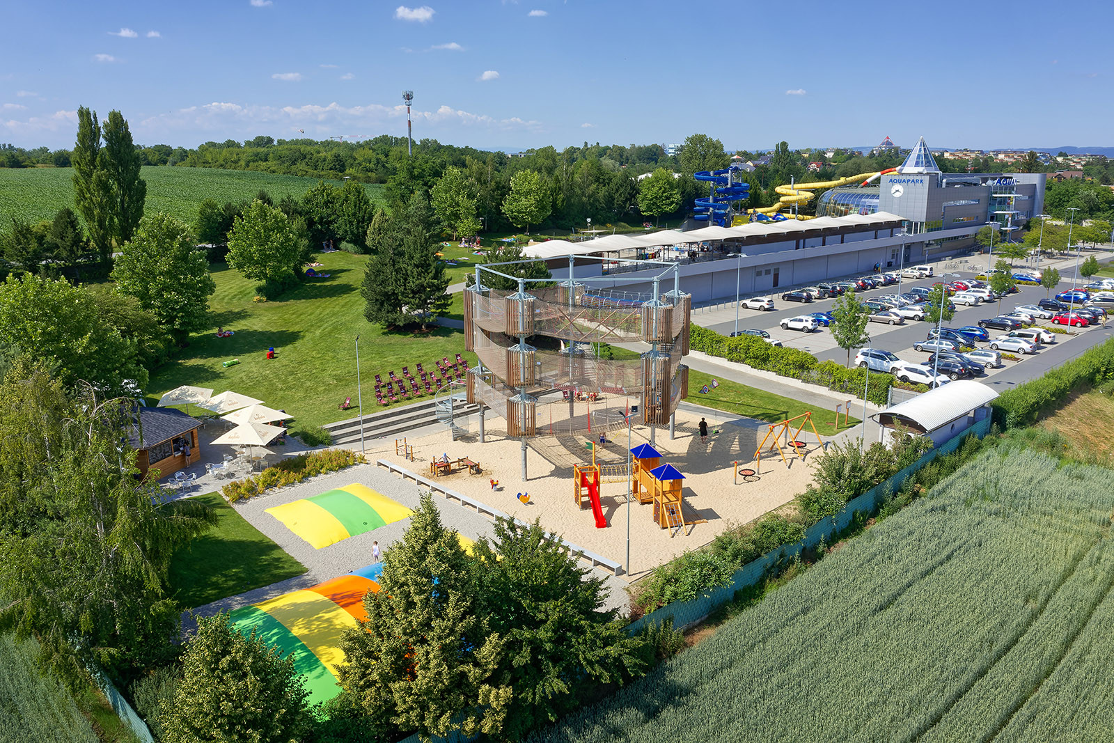 Activity Park - activity zone at Aquapark Olomouc