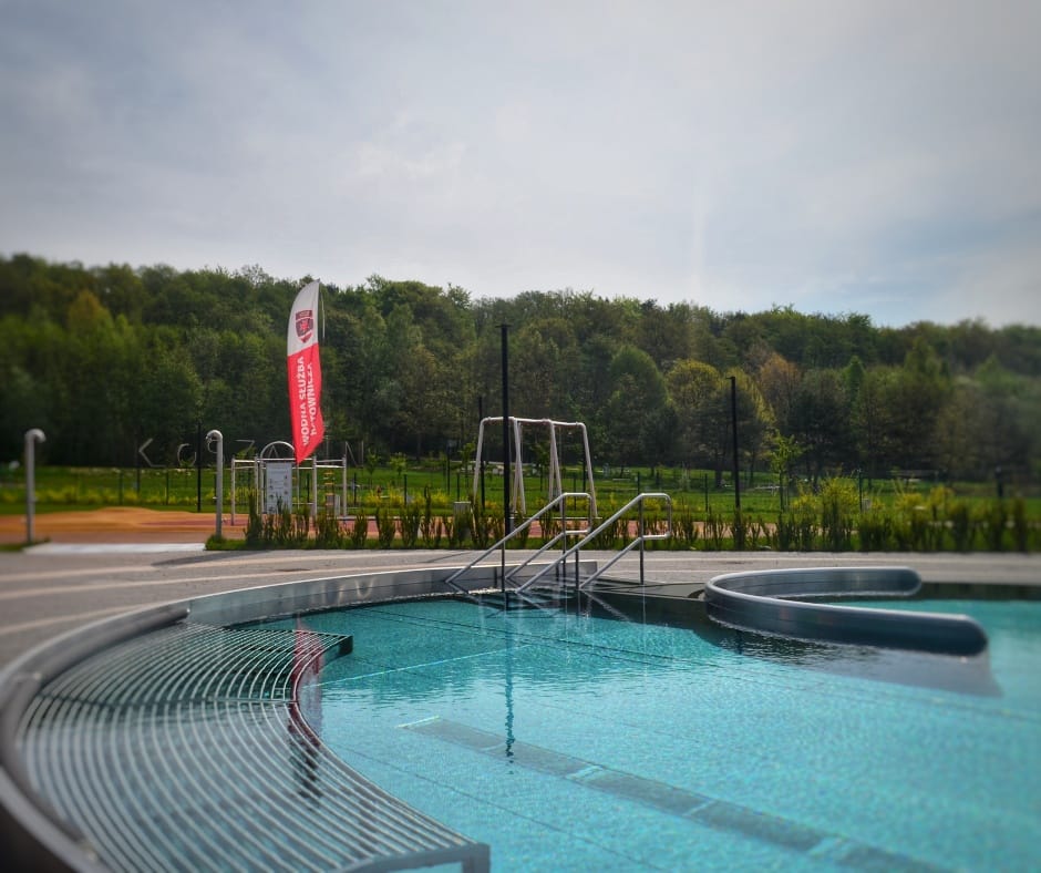 Year-Round Outdoor Pool - swimming pool at Aquapark Koszalin