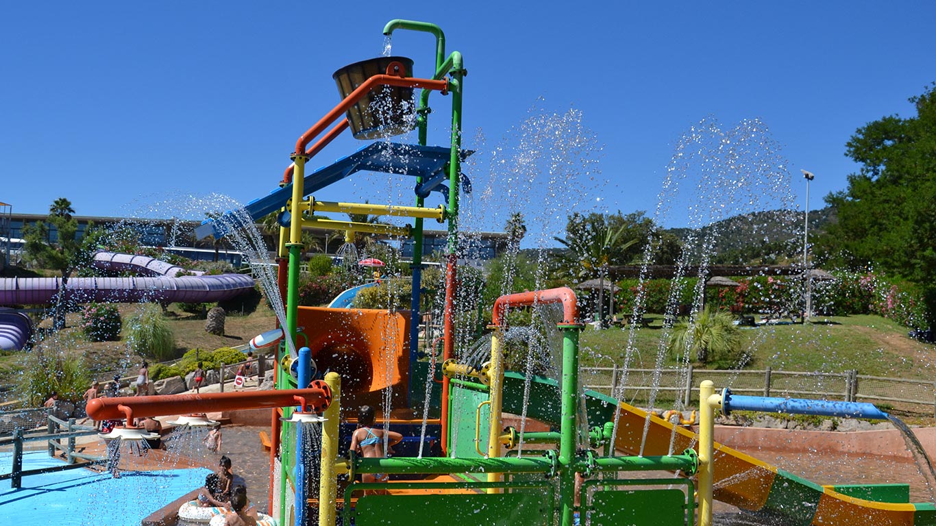 Mini-Park - activity zone at Aqualand Sainte-Maxime