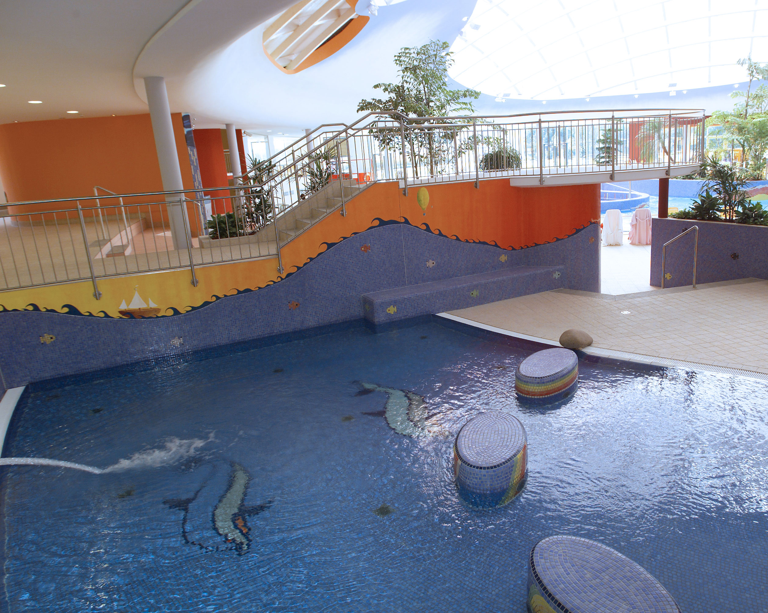 Baby pool - swimming pool at H2O Hotel-Therme-Resort