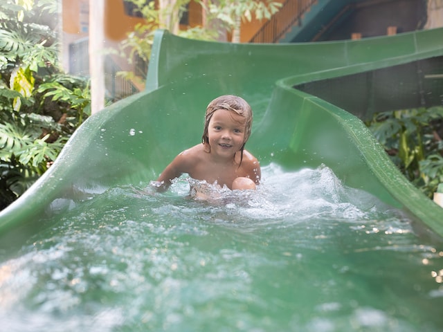 Slides - water slide at Center Parcs Les bois francs