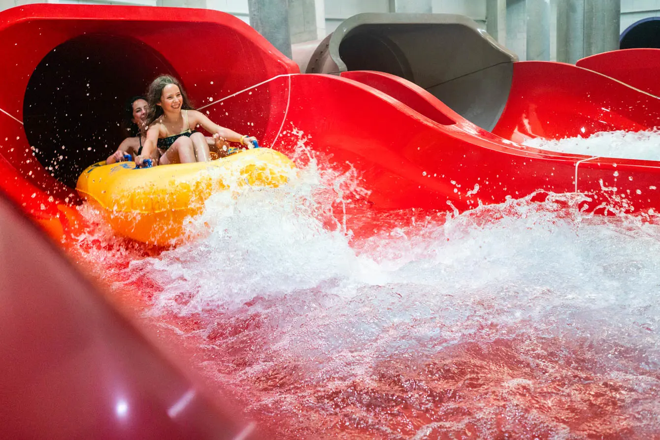 Mania - water slide at Splash & Spa Tamaro