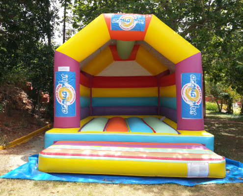 Inflatable castle - activity zone at Acqua Plus
