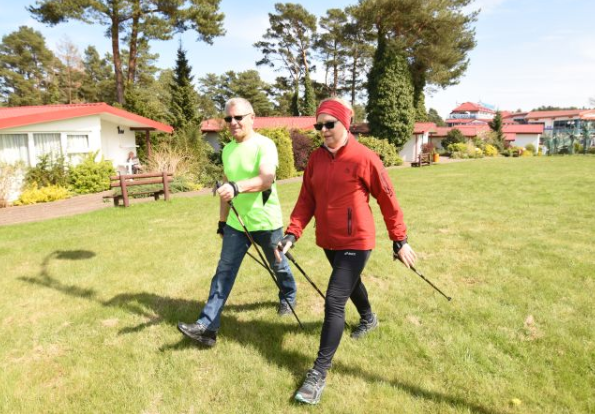 Nordic Walking - activity zone at Panorama Morska Jarosławiec
