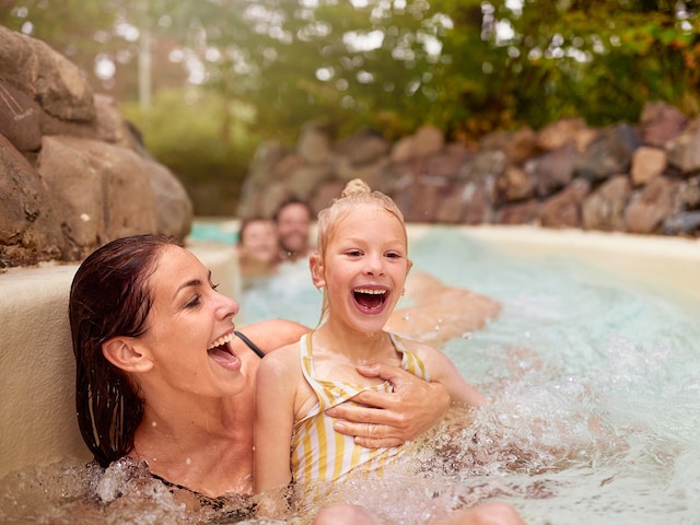 Wild river - water slide at Center Parcs Nordborg resort