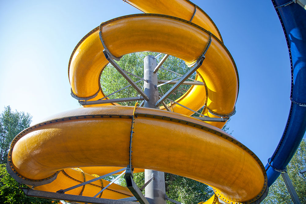 Family Slide - water slide at Aquapark Sopot