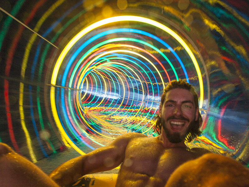 Race Turbolance - water slide at Action Aquapark Sunny Beach