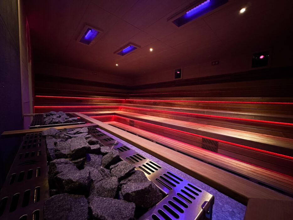 Silver Sauna - wellness area at Aquapark Tarnowskie Góry