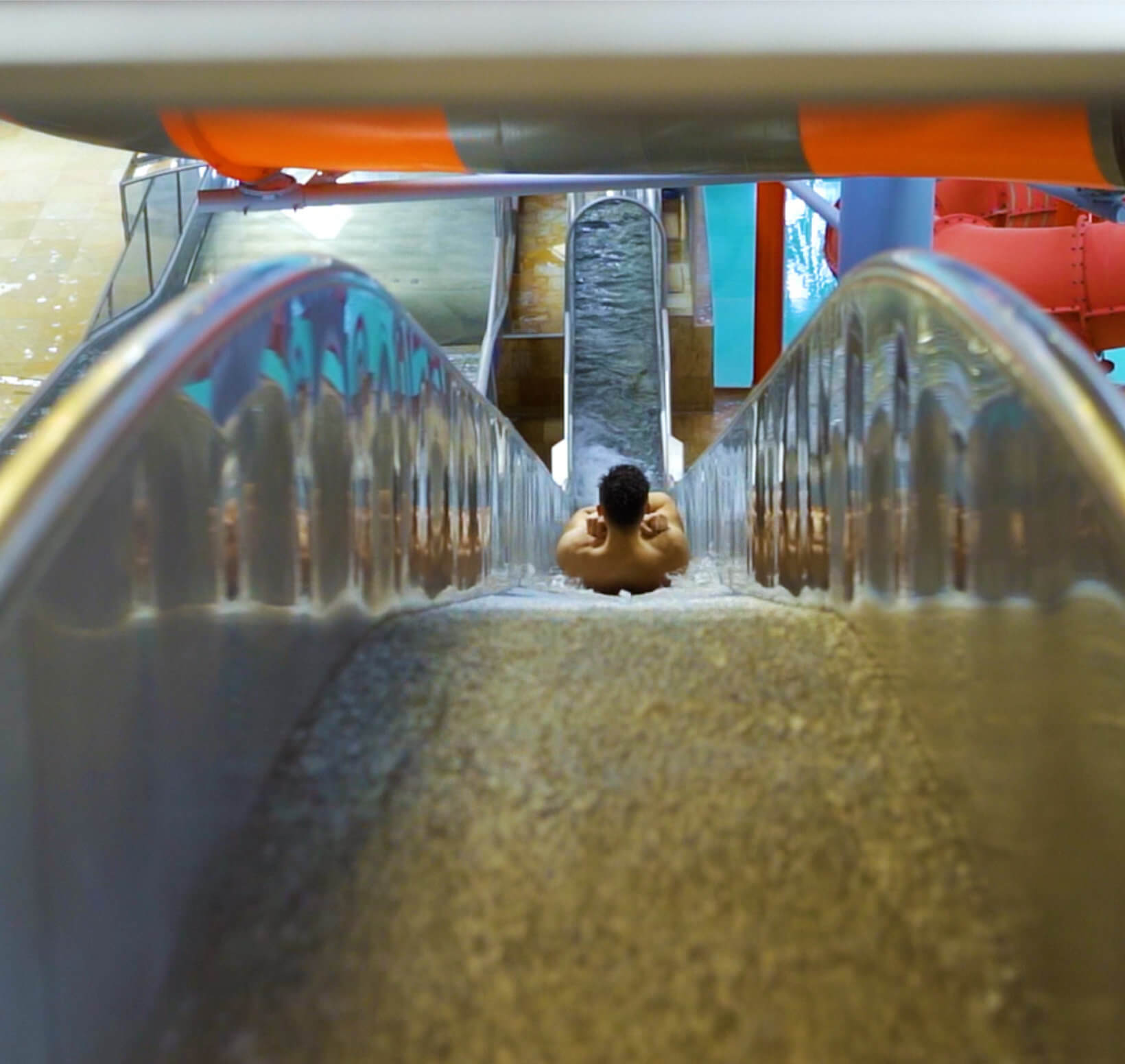 Supersonic  - water slide at Therme Bucharest