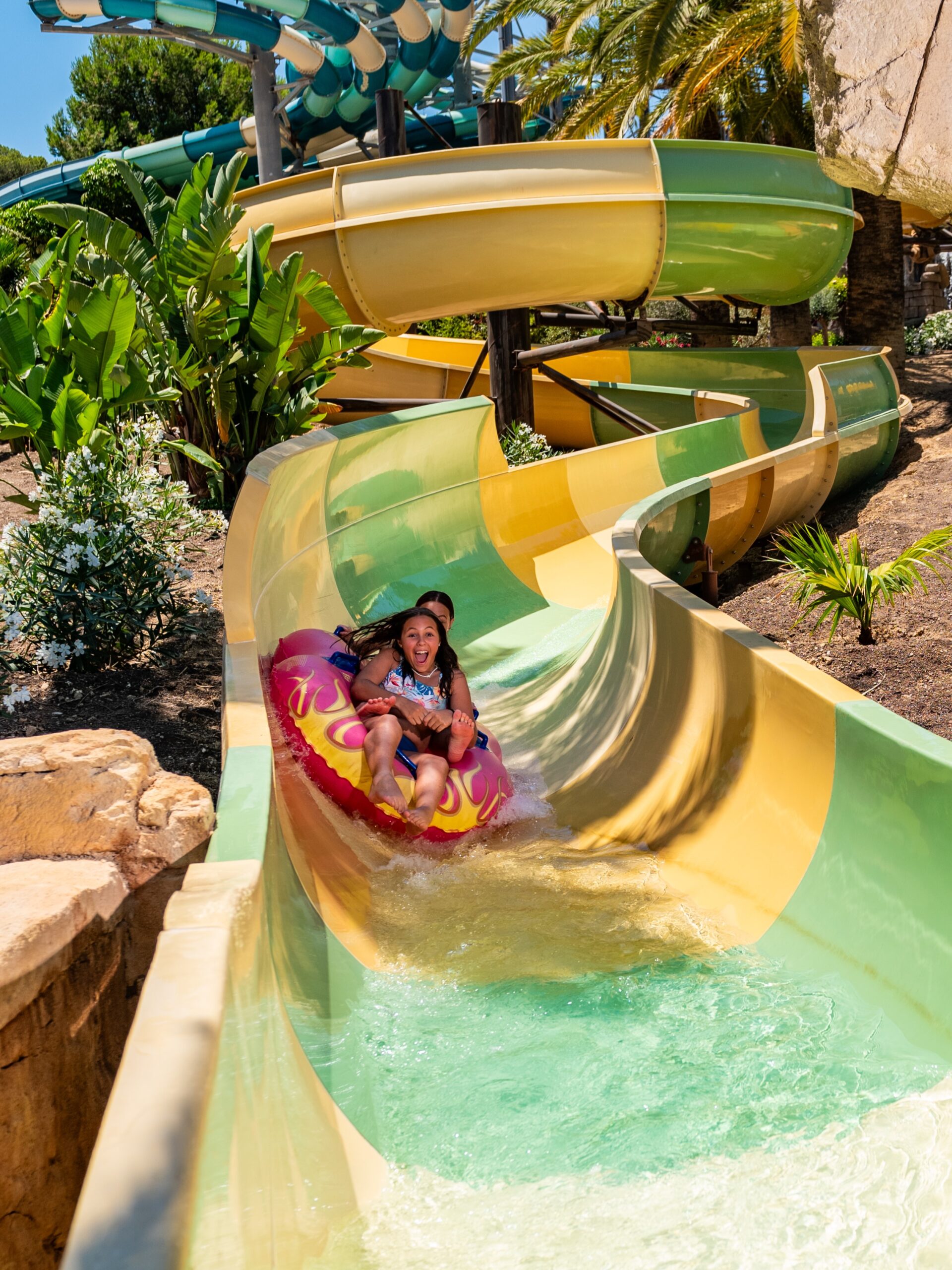 Tsunami - water slide at Aqualand Torremolinos