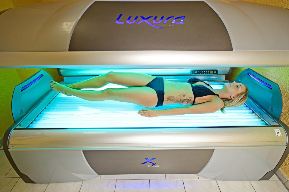 Solarium - wellness area at Aquapark Laguna Gryfino