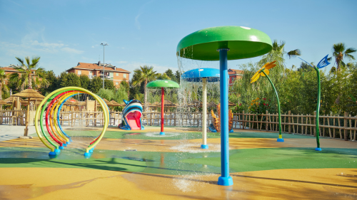 Spray Park - activity zone at Acquaworld