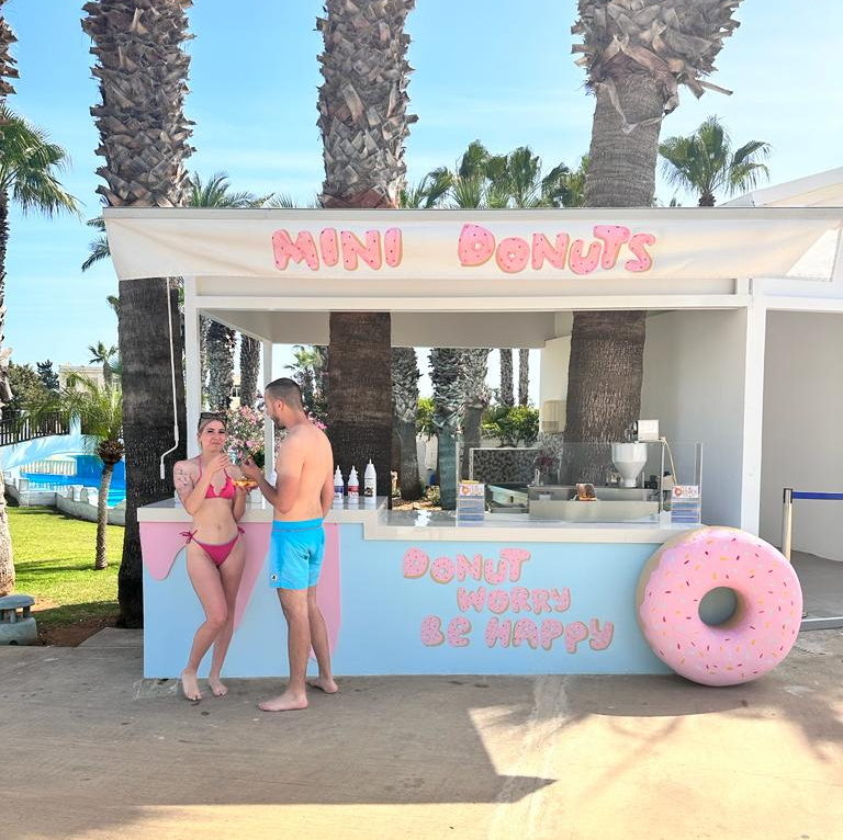 Mini Donuts - restaurant (bistro) at WaterWorld Themed Waterpark
