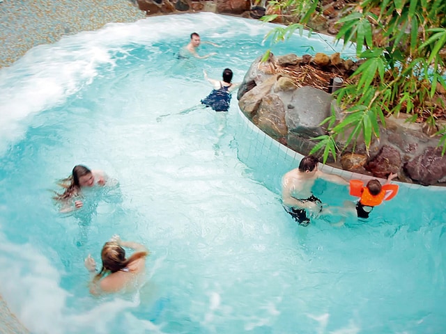 Lazy River - water slide at Center Parcs Les bois francs