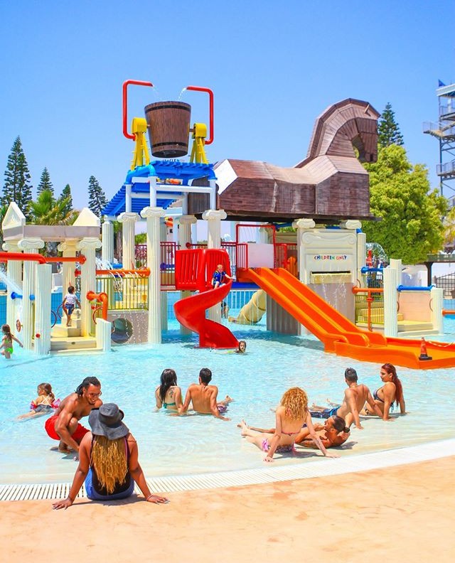 Trojan Adventure - activity zone at WaterWorld Themed Waterpark