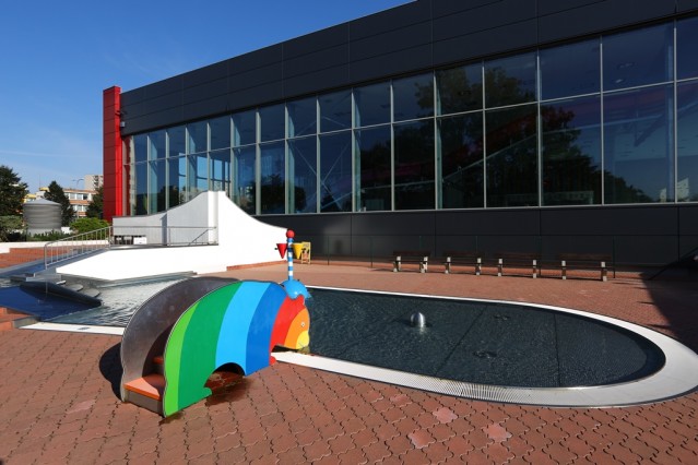 Outdoor Children"s Paddling Pool - swimming pool at Aquacentrum Pardubice 