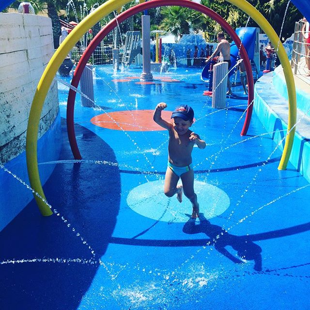 Danaides Children"s Playground - activity zone at WaterWorld Themed Waterpark