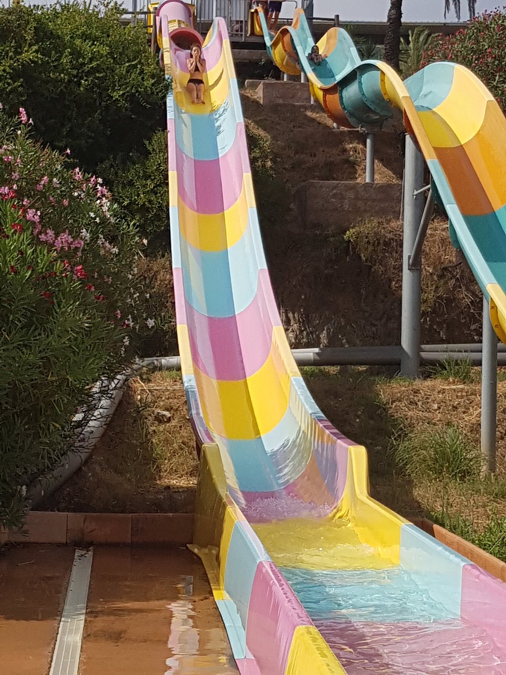 Color Splash - water slide at Aqualand Sainte-Maxime