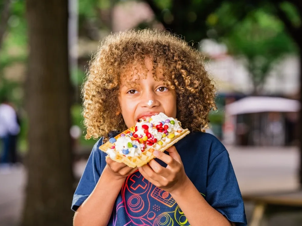 Waffelhaus - restaurant (bistro) at Holiday Park Germany