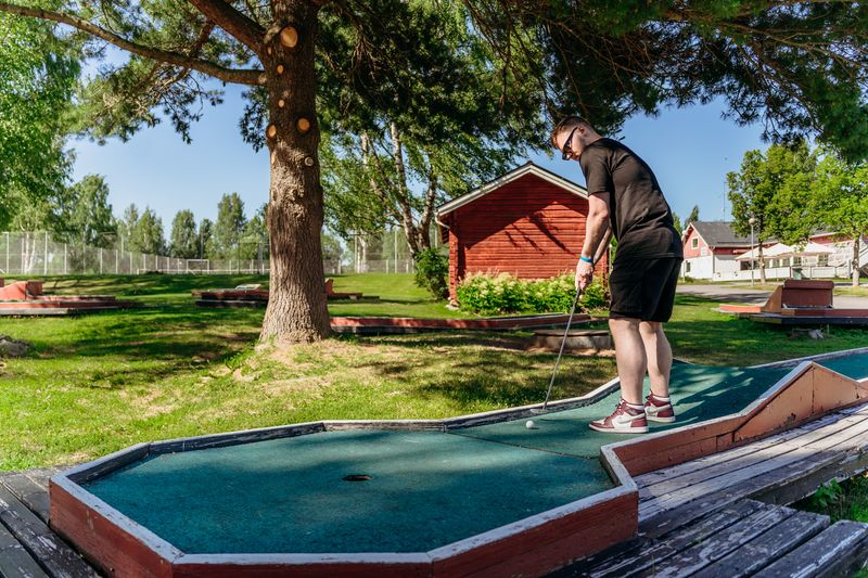 Games - activity zone at Visulahti Dinosauria 