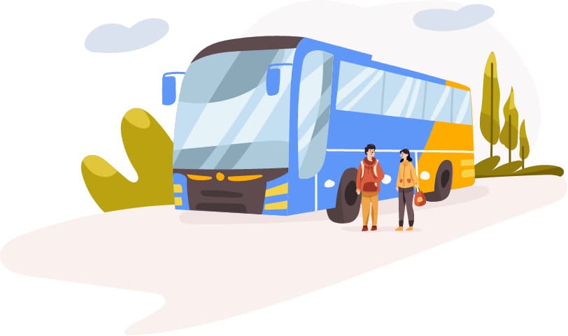 Acua Bus - service area at Acua Water Park Corralejo