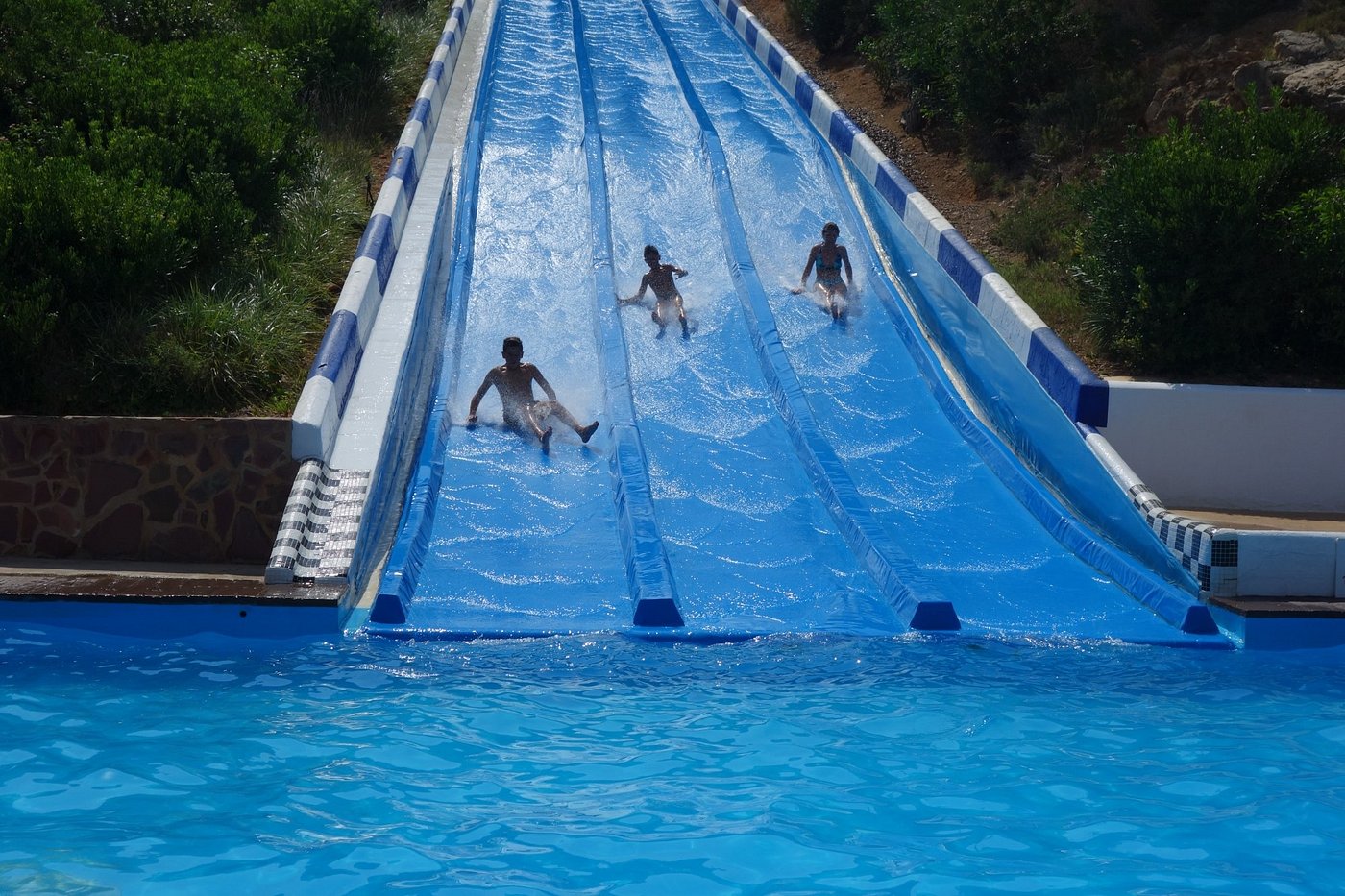 Speed ​​Race - water slide at Aquopolis Cullera