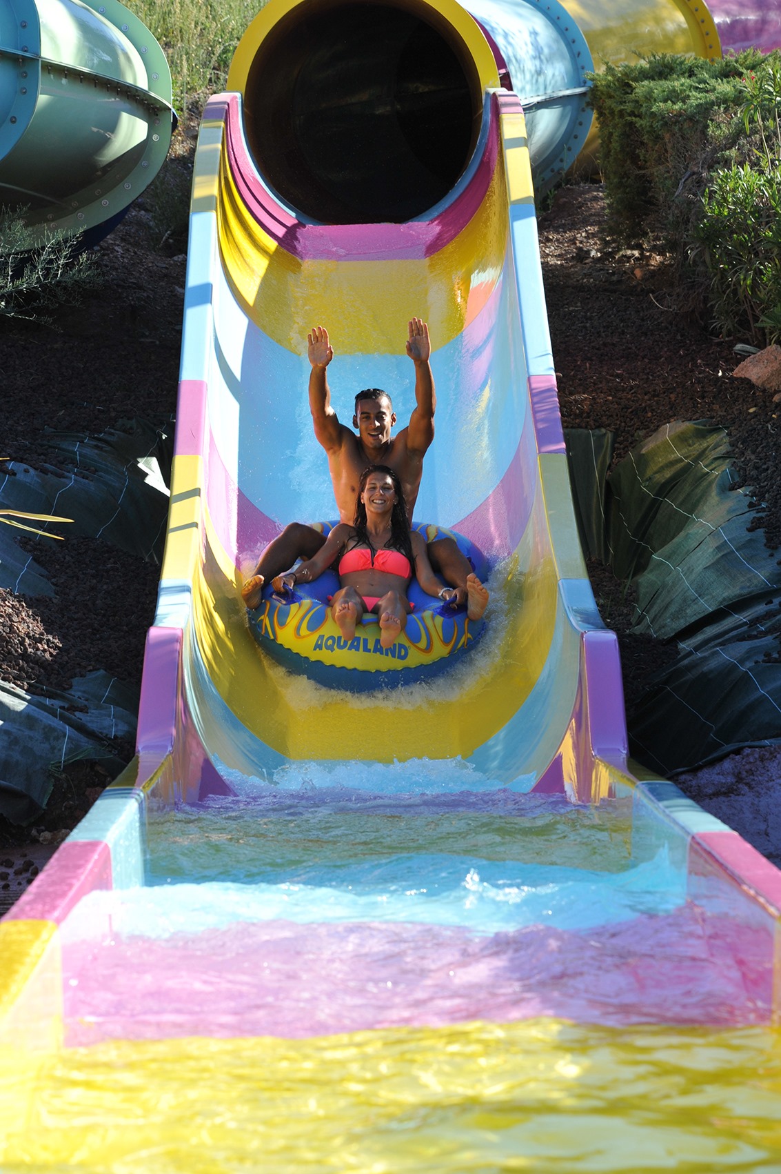 Flying Boat - water slide at Aqualand Fréjus