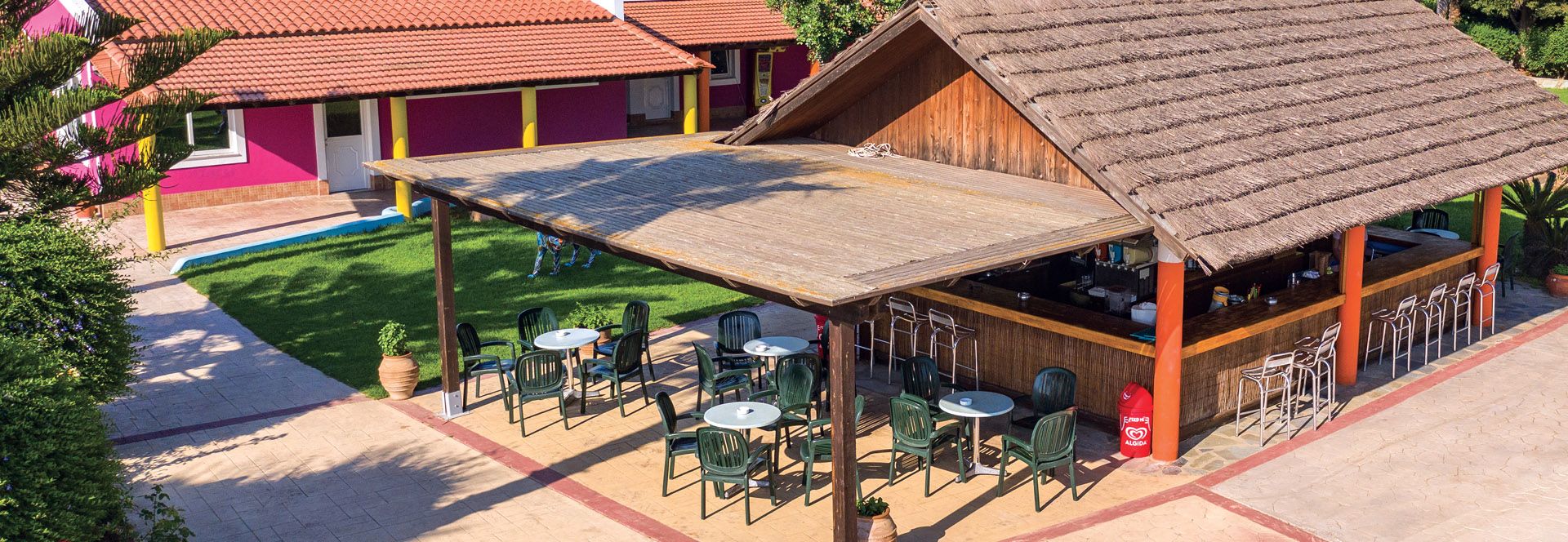 Delicious cocktails - restaurant (bistro) at Lido waterpark